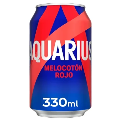Aquarius melocotón rojo