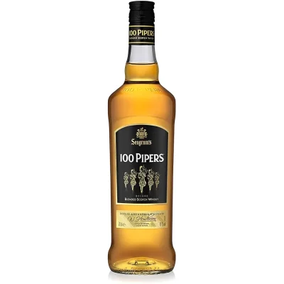 Whisky 100 Pipers 70cl