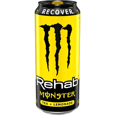 Monster rehab tea + lemonade
