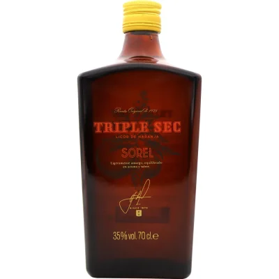 Licor triple seco Sorel 1L