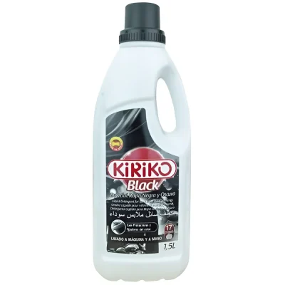Detergente Kiriko Black Ropa Oscura 1.5L