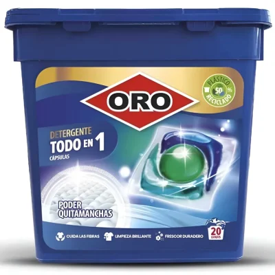 Detergente Todo en 1 Oro 20 lavados