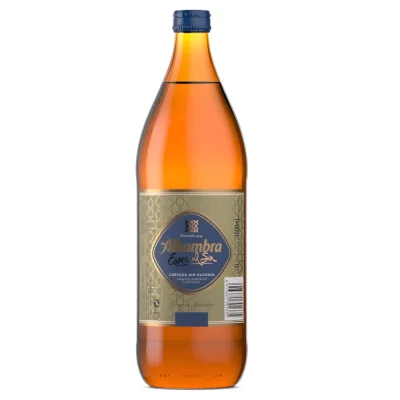 Cerveza Alhambra Sin Alcohol 1L