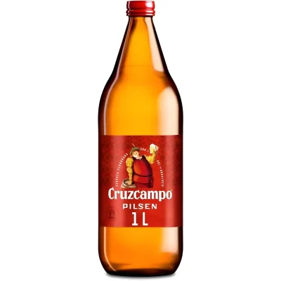 Cerveza Cruzcampo 1L