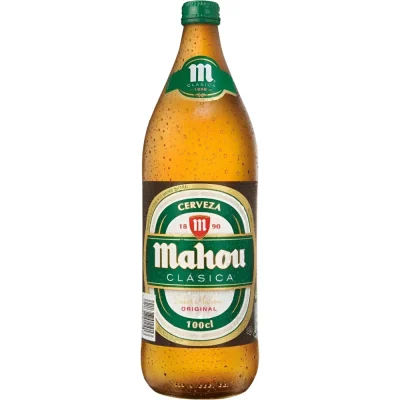 Cerveza Mahou 1L