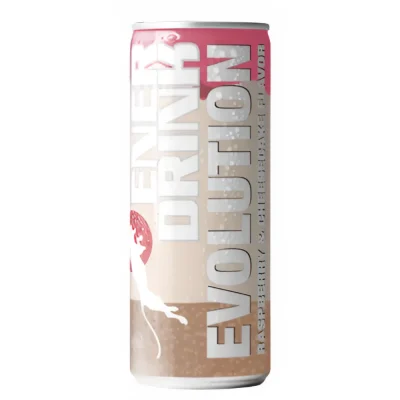 Ener Drink Evolution Raspberry & Cheesecake Flavor