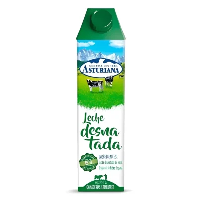Leche Asturiana Desnatada