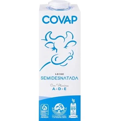 Leche Covap Semidesnatada