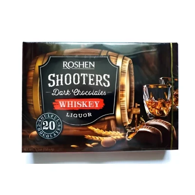 Shooters Dark Chocolates Whisky Roshen 200g