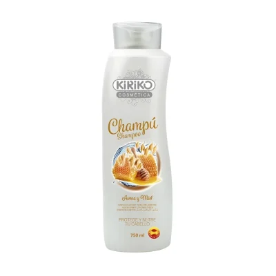 Champú Kiriko Avena y Miel 750ml