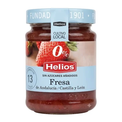 Mermelada Fresa 0% Sin Azúcares Añadidos Helios