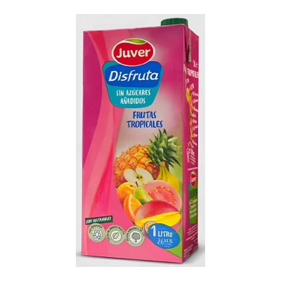 Zumo Disfruta La Fruta Frutas Tropicales Juver 1L