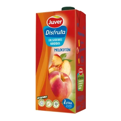 Zumo Disfruta La Fruta Melocotón Juver 2L