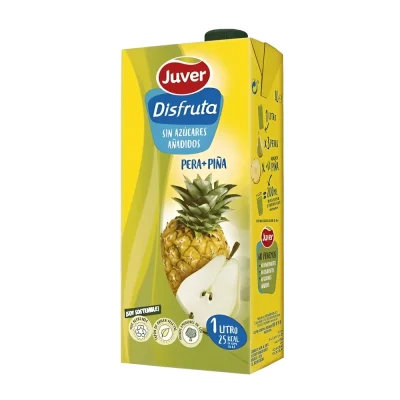 Zumo Pera y Piña Juver Disfruta 1L