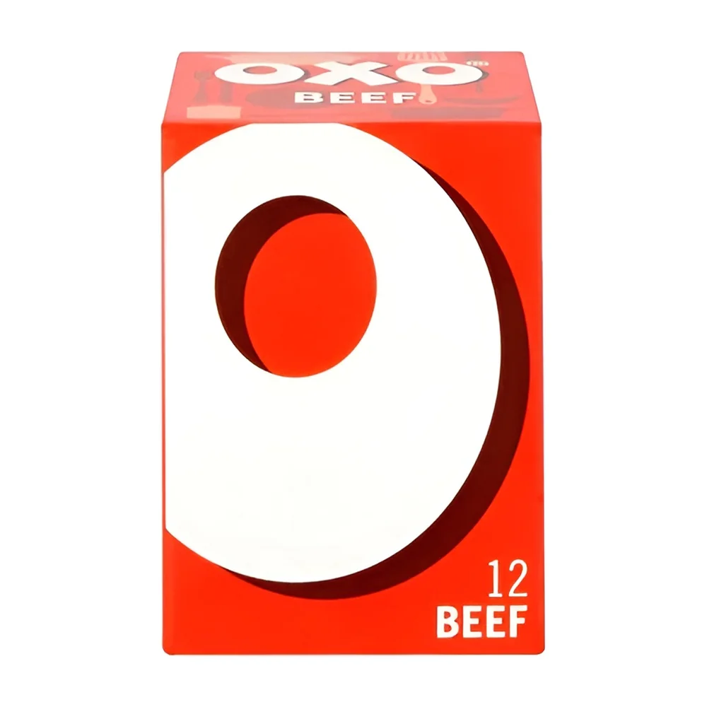 Cubos de Caldo de Carne OXO 12 Unidades