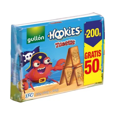 Gullón Hookies Tuestis 600g