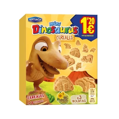 Mini Dinosaurus Cereales Artiach