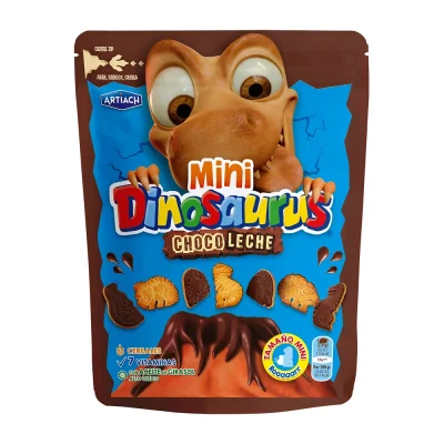 Mini Dinosaurus Choco Leche Artiach