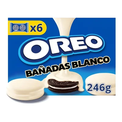 Oreo Bañadas Blanco 246g