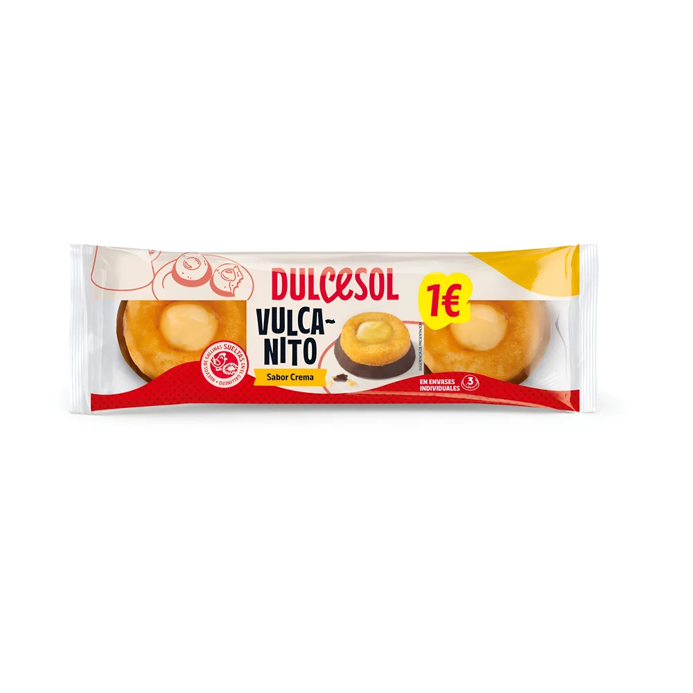 Vulcanito Sabor Crema Dulcesol